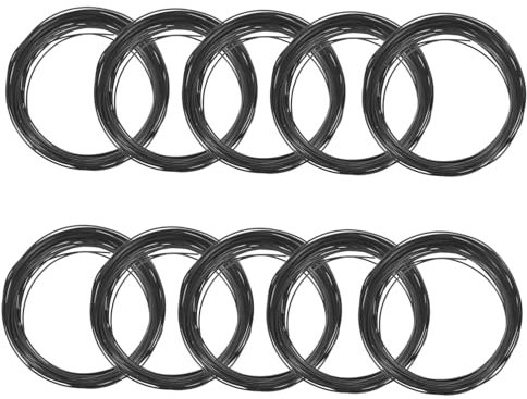 HOMSFOU 10rollen Aluminium-Bonsai-trainingsdraht Bonsai-draht Zum Basteln Flexibler Für Und Pflanzen Für Anfänger Und DIY-projekte