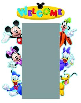 Eureka Mickey Mouse Clubhouse -inch Welcome Go-Around-inch Cut Outs, 17-inch x 24-inch (EU-847009)