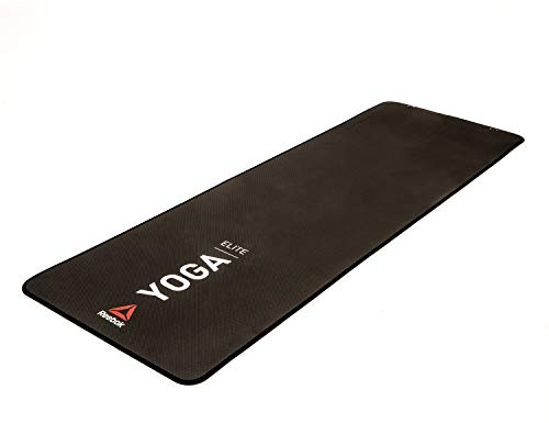 Reebok Unisex Elite Yogamatte, Schwarz, 5 mm EU