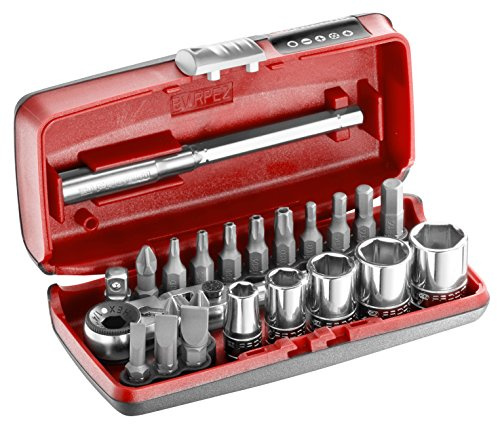'Facom r1pico. PG Material DE SERRAGE/VISSAGE 1/4 23-teilig, rot