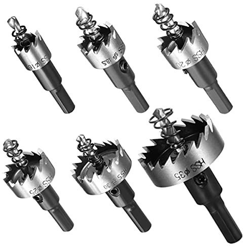 Edelstahl Bohrkrone Lochsäge Lochbohrer für Holz Metall Aluminium Gusseisen Durchmesser 12-100MM (60MM)