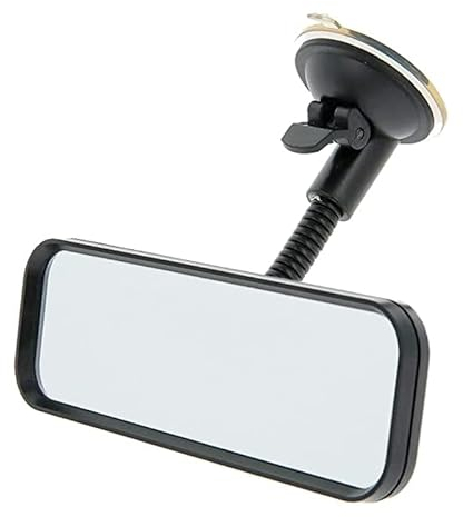 Fahrlehrerspiegel/Toter-Winkelspiegel/Babyspiegel/Wohnmobil - mit flexiblem Schwanenhals und Saugnapf