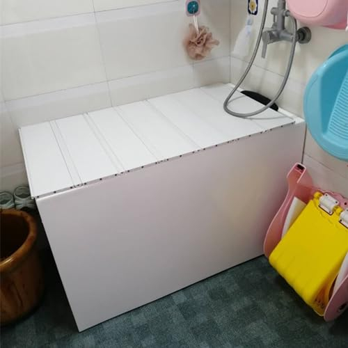 AISHULEI Badewannenabdeckung Faltbar Badewanne Brett PVC Badewannentablett Staubdichtes wasserdichte Badewannenbretter Langlebige Lsolierplatte für Haus Badezimmer Spa Erfahrung (Size : 180x80cm)