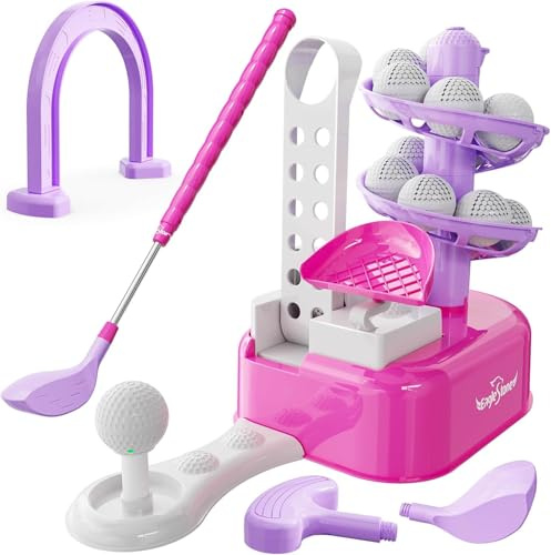 EagleStone Kids Golf Set, Classical Barn Golfleksaker