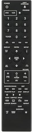 Replacement Remote Control fit for LG DVD PLAYER VIDEO CASSETTE RECORDER V180 V160 V280 V190 V181 V192H V194H LVC-837