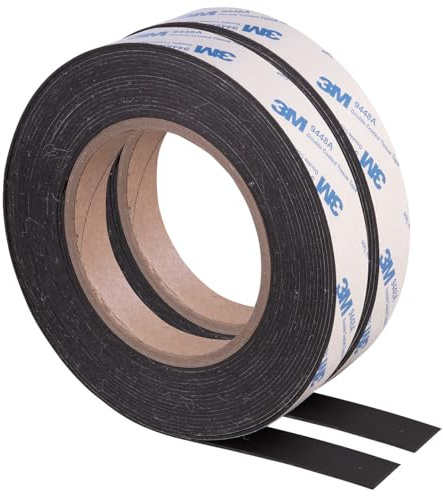 Bande magnétique autocollante A+B - 6 m x 15 mm [AGT]