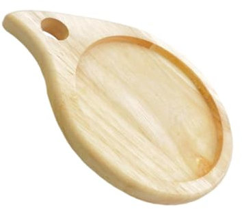 Zerodeko 1stück Multifunktionales Holzschneidebrett Leicht Und Tragbar Für Küche Und Camping Als Servierbrett Und Unterlage Geeignet Aus Hochwertigem Gummiholz