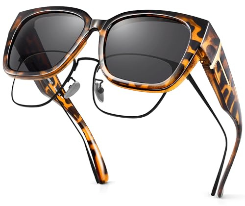 URUMQI Überzieh Sonnenbrille für Herren Damen