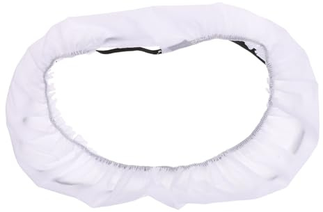 Operitacx Leichter Blitzdiffusor Faltbarer Ringlichtdiffusor aus Nylon Weiß für Ringlicht und Leuchtstofflampen für Video und Beautyanwendungen
