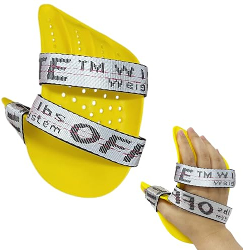 EDWERD Resting Hand Straighten Splint - Nacht Finger Separator Unterstützung Rehab Training für Arthritis, Hämiplegie, Krämpfe, Schlaganfall Erholung (Rechts)