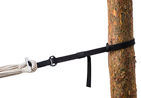 AMAZONAS T-Strap Aufhänge Set für alle Hängematten baumschonend 15-220 cm und bis 200 kg pro Aufhäung