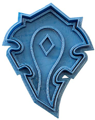 Cuticuter Wow Horda Keksausstecher, Blau, 8 x 7 x 1,5 cm