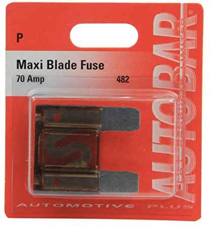 Autobar 482 Maxi-Flachsicherung, 70 Ampere Anlasser Zündrelais Anwendung