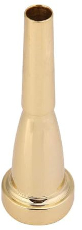 Trompetenmundstück Standard 3C Größe Trompetenmundstück für Schüler und Anfänger Ton Trompetenmundstück(Gold)