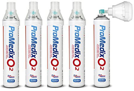 Promedix PR-994 Ossigeno per inalazione al 99,4% Pure o2 Bocchino Comodo (4)