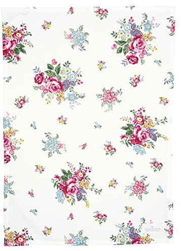 GreenGate [W2404] Tea towel Elina white