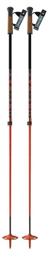 Fischer FR Carbon Vario MAG Ski-Stock - Hochwertige, ergonomische Alu Ski-Stöcke mit ultraleichtem Carbonschaft & Magnetschlaufe, Verstellbar von 110-145 cm