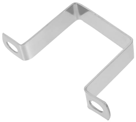 DOITOOL Abrazadera Soporte Acero Inoxidable Cuadrada, Resistente para Tuberías, Diseño Engrosado y Fácil Mantenimiento, Adecuado para Instalación de Tuberías