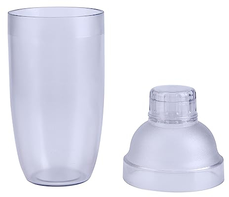Botella Coctelera de 700 Ml para Cócteles, Coctelera de Vino de Plástico Transparente Antifugas, Taza Coctelera de Resina de PC para Delicias Cafeterías Restaurantes Discotecas