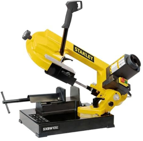 STANLEY - Metallbandsäge Werkzeug, 750 W, Schnitt bis 105 mm, Bimetall-Klinge SXBW105E