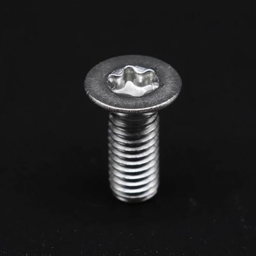 WTIXCRQ Radbolzen Radschraube Kompatibel Mit Seat Für Ibiza 1993 1994 1995 1996 1997 1998 1999 2000 Bremsscheibenhalteschrauben Senkkopfschrauben 4 STK N10648301, N10112603