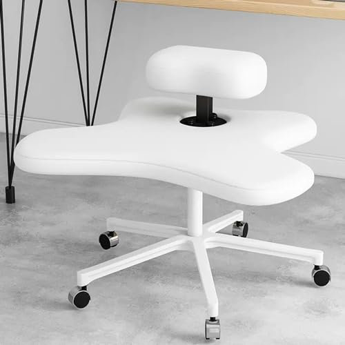 Stuhl mit gekreuzten Beinen, ergonomischer Kniestuhl mit gekreuzten Beinen, Haltungsstuhl, vielseitiger Kniestuhl, höhenverstellbar, Heimbüro-Meditationshocker zur Linderung von Rückenschmerzen und