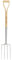 Berry&Bird Gardening Digging Fork, 4-Tine Stainless Steel Pitchfork, 111.5cm/43.9in Heavy Duty Spading Fork with Ergonomic Y-Grip Handle for Digging Planting Cultivating Aerating
