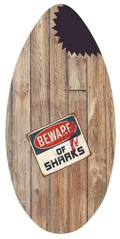 harayaa Skimboard Gleitbrett Surfbrett Holzbrett Gefertigt Aus Hochwertigem Holz für Maximale Stabilität für Die Ganze Familie für Spaß Am Strand, 30inch