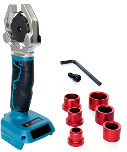 Saldatrice per Tubi PPR,Saldatrice per Plastica compatibile con Makita,Saldatrice a Manicotto,Adatto per PPR, PB, PE, Ecc, Tre Teste Di Taglio da 20/25/32 mm