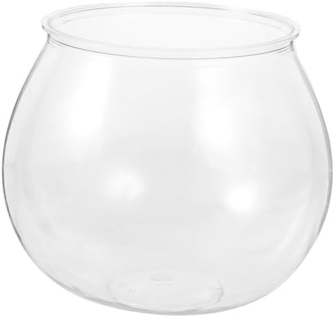 VICASKY Petit Aquarium Plastique Transparent Résistant Aux Chocs Boîte Élevage pour Poissons et Tortues Décoration Maison Simple et Pratique