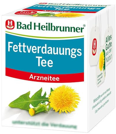 Bad Heilbrunner Tee Fettverdauung Filterbeutel 8X1.8 g