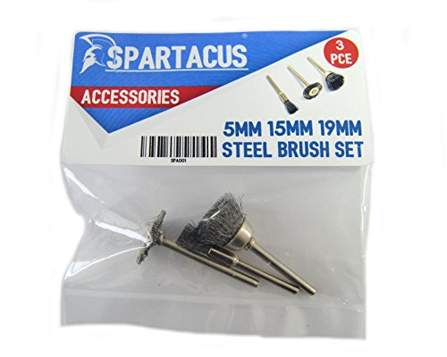 Spartacus SPA001 Wire Brush Set Wizard Multi Tool Fits Black & Decker RT650 RT660