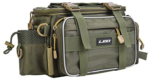 Lixada Multifunktionale Angelgerät Tasche/Sports Einzelner Schulterbeutel/Umhängetasche Hüfttasche/Utility Aufbewahrungstasche, Größe: 40 * 17 * 20 cm.