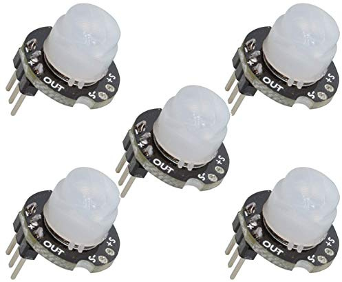 5pcs SR602 Motion Detector Human Body Infrared Pyroelectric Sensor Module