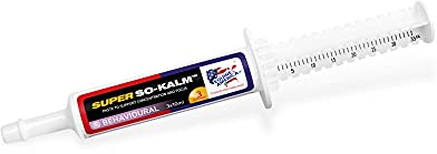 Equine America Super So Kalm Paste | Premium gebrauchsfertiger Ernährungszusatz für Pferd und Pony | Fördert ruhiges Verhalten | 30 ml