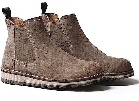 Toni Pons Damenstiefelette aus Wildleder - ISONA-SY - Taupe, 40 EU