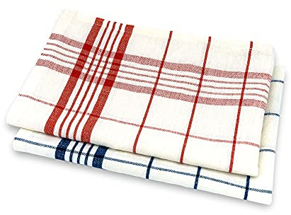 Living Crafts - Hannover | Spültücher 3er-Pack, 100% Baumwolle 30 x 30 cm | Saugfähig, Schnell Trocknend, Lompakte, Leichte Qualität – Ideal für Sport, Strand, Reisen