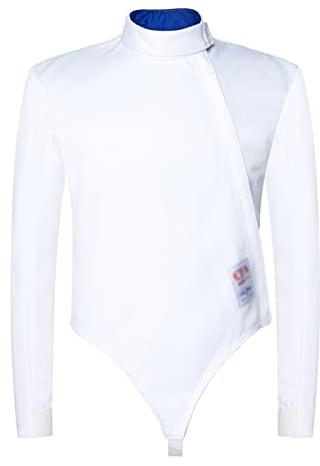 KJHY Fencing Jacket 350N Fencing Suit Fencing Training Equipment for Child and Adult Fencer (Thickness : Right Hand, Size : 42)