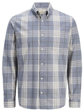 Jprblubrook Slub Check L/S Shirt