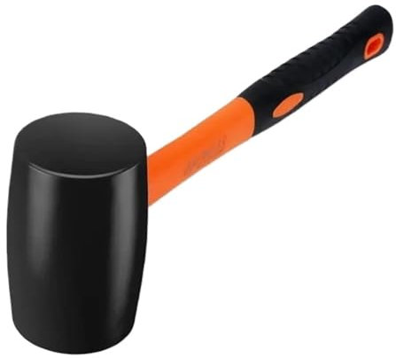 Rubber mallet, Martello di gomma 1 pezzo, martello di gomma, colla morbida for piastrelle, martello di gomma for decorazione multifunzionale, martello di cuoio, martello for tendine di mucca(1000)(500
