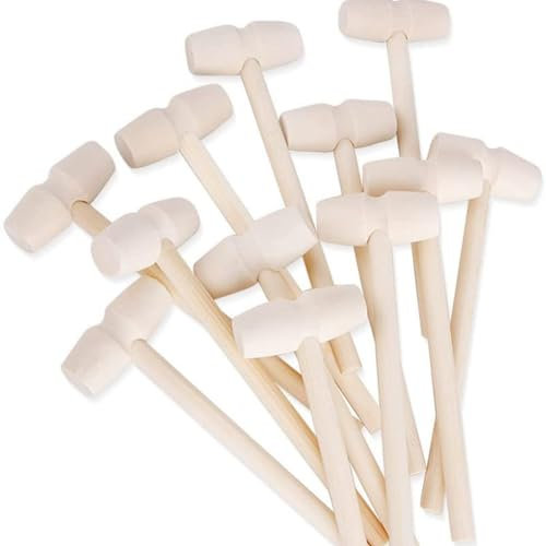 Remingtape Cake Hammer Wooden Hammer Solid Wood Mini Mallet Children's Wooden Hammer Small Wooden Mallet