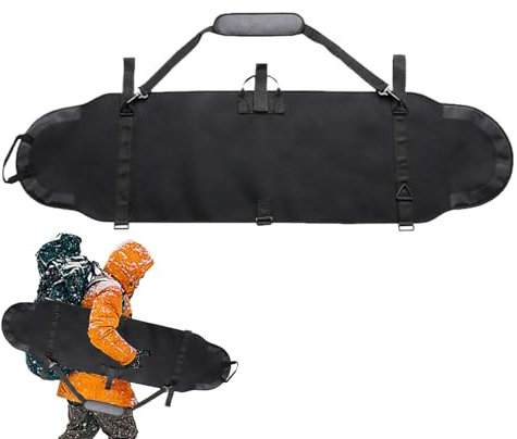 Snowboardtasche – wasserdichte Snowboard-Tragetasche | Reisetaschen verstärkt, gepolsterte Tasche für Wintersport, strapazierfähig, Aufbewahrung für Reisen Fliegen