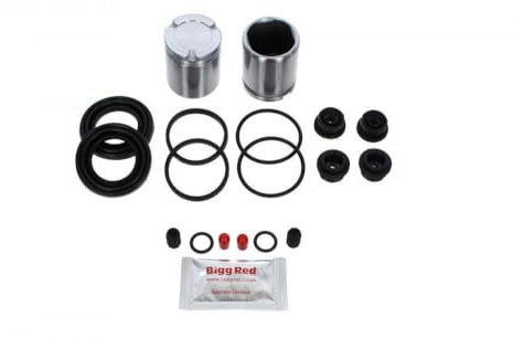 Bigg Red – REAR Brake Caliper Rebuild Repair Seal Kit + Pistons – Fits RANGE ROVER SPORT (2013–2020)