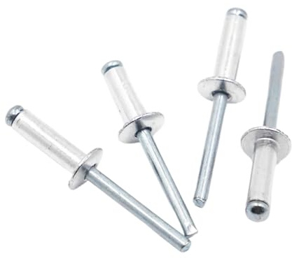 M2.4 M3.2 M4 M5 M6 Aluminium Pilzkopf Bruchdorn Blindnieten Nagel Pop Niet Möbel Auto Flugzeug GB12618 lingli(M2.4 20pcs,5mm)