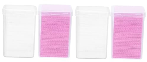 Cabilock Professionelle Reinigungspads aus Baumwolle 800 Stück zur Wimpernkleberentfernung für Salon und Zuhause zur Effizienten Reinigung und Pflege