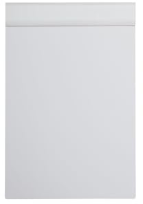 Maul Klämbräda A4 Maulpro, Skrivbräda Av Plast i Din A4 Stående Format, Clipboard För Upphängning, Modern Klämma För Förvaring Av Papper, För Kontor, Kök Och Verkstad, Vit