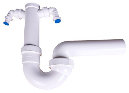 Dallmer Röhren-Siphon 100/2, 1½' Zoll x DN 50, 1 Stück, 020321