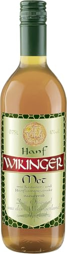 Wikinger Met Hanf, Honigwein mit Hanf Aroma, 0,75 L, 10% Vol.