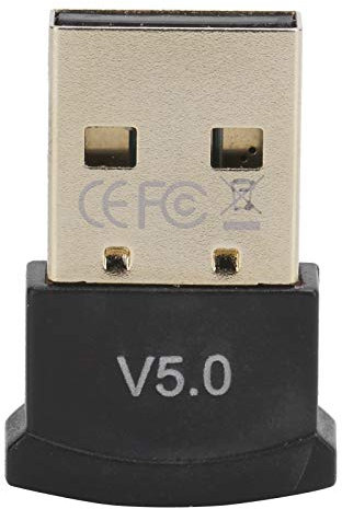 Mini Adaptateur Bluetooth sans Fil USB, Récepteur Portable Universel à Double Mode USB pour Claviers, Souris, Haut-parleurs, Casque, Compatible avec Windows Vista XP Ect.