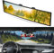JOYTUTUS Auto Rückspiegel, Universal Auto Panorama Rückspiegel, Blendschutz Auto Innenspiegel zum Aufstecken, Weitwinkel Spiegel für Autos, SUVs, Lkw, Pkw, Transparent(300 x 78 mm)